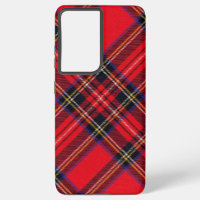 Royal Stewart tartan red black plaid