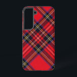 Royal Stewart tartan red black plaid Samsung Galaxy Case<br><div class="desc">Royal Stewart clan tartan red black plaid</div>