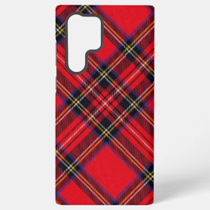 Royal Stewart tartan red black plaid Samsung Galaxy Case