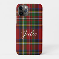 Royal Stewart Tartan Red Green Plaid Pattern