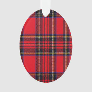 Royal Stewart tartan rouge noir plaid