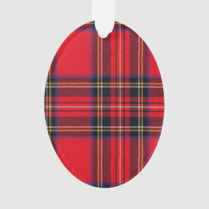 Royal Stewart tartan rouge noir plaid
