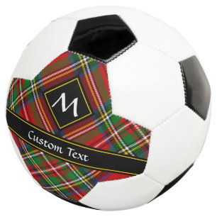 Royal Stewart Tartan Soccer Ball