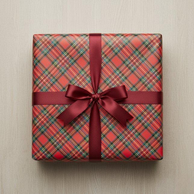 Royal Stewart Tartan Wrapping Paper (Royal Stewart Tartan Wrapping Paper)
