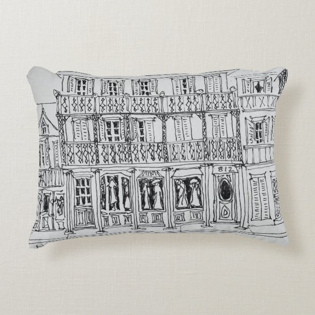 Royal Street, French Quarter | New Orleans Accent Pillow (Front)