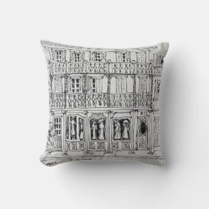 Royal Street, French Quarter   New Orleans Throw Pillow