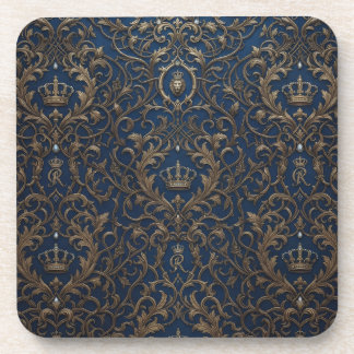 royal style pattern coaster