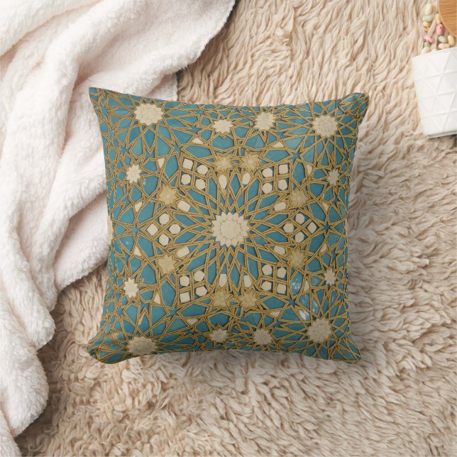 royal sym mosaic  throw pillow (Blanket)