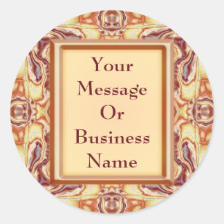 Royal Tapestry Classic Round Sticker