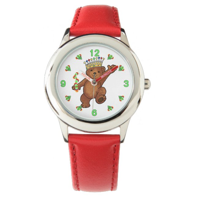 Royal Teddy Bear Prince Watch (Front)