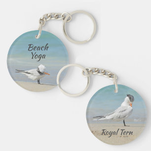 Royal Tern Yoga Poses Beach Yoga