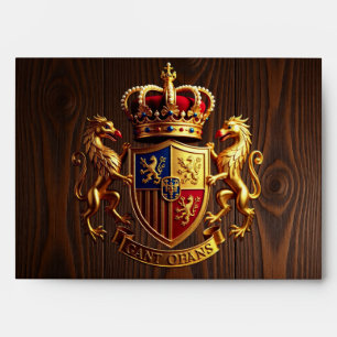 Royal Timber Invitation Envelope of the Grace