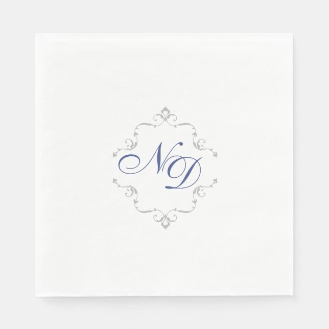 Royal Turkish Standard Wedding Napkins (Front)