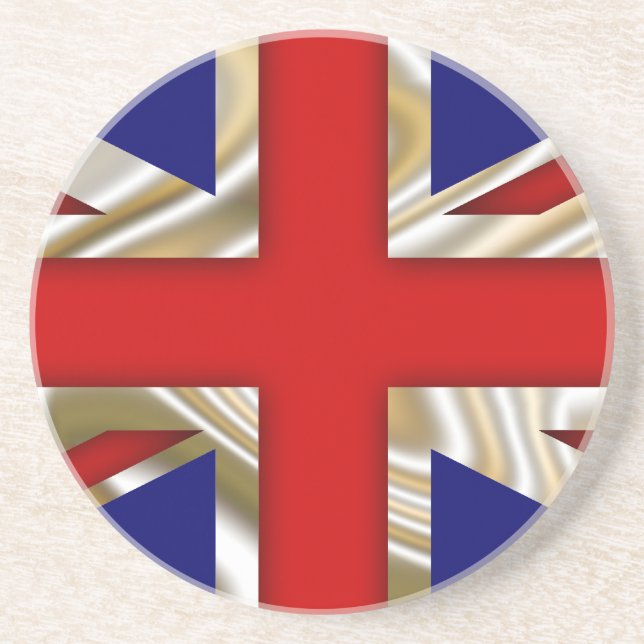 Royal Union Flag - Great Britain Coaster (Front)