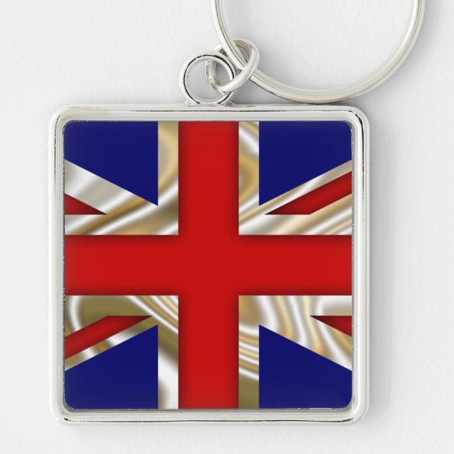 Royal Union Flag - Great Britain Keychain (Front)