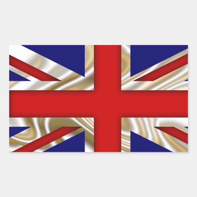 Royal Union Flag - Great Britain Sticker (Front)