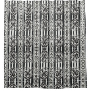 royal vintage shower curtain