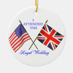 Royal Wedding Ceramic Ornament