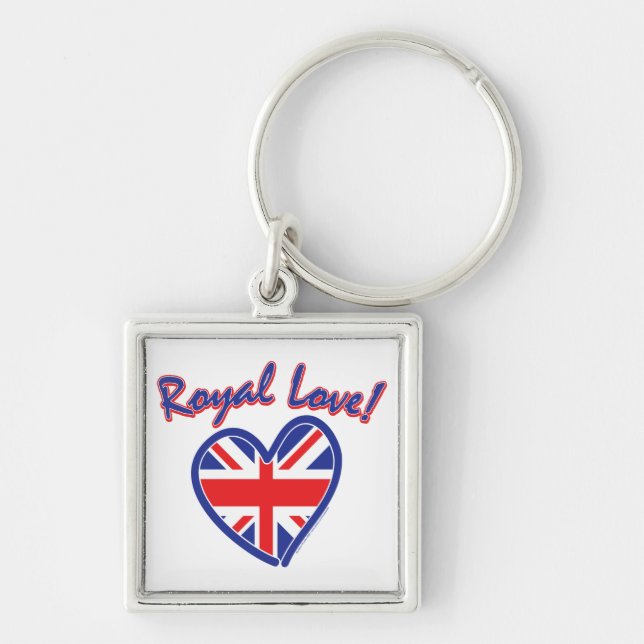 Royal Wedding Gifts/Kate & William Keychain (Front)