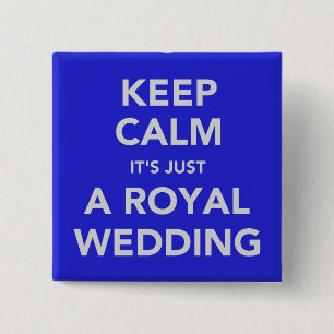 Royal wedding - Kate & William - 29th april 2011 2 Inch Square Button