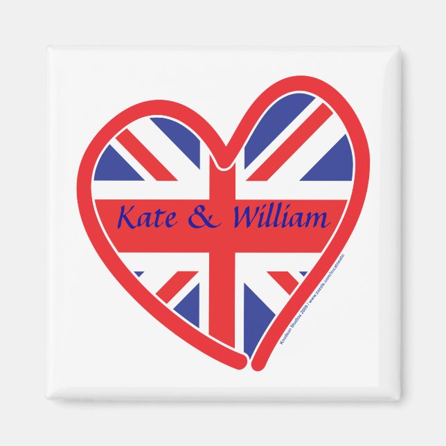 Royal Wedding/Kate & William Magnet (Front)