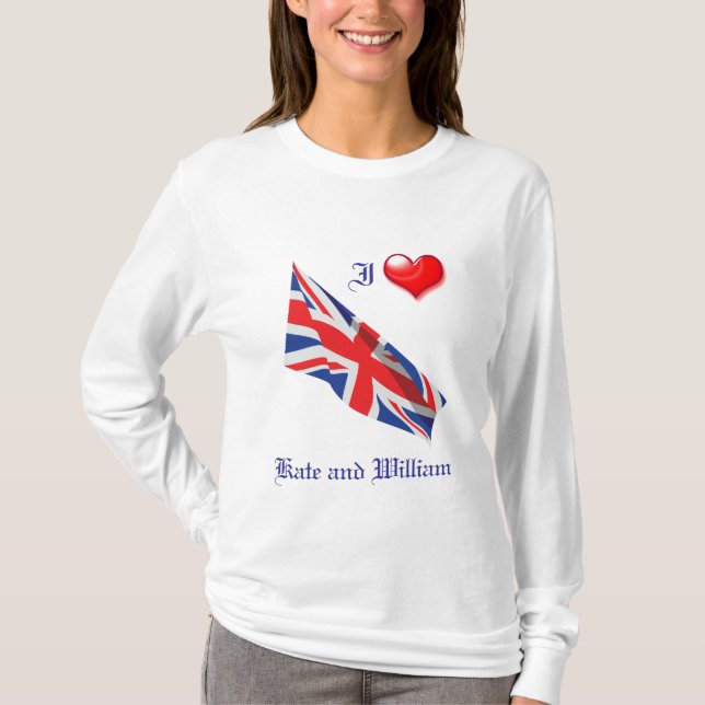 Royal Wedding/Kate & William T-Shirt (Front)