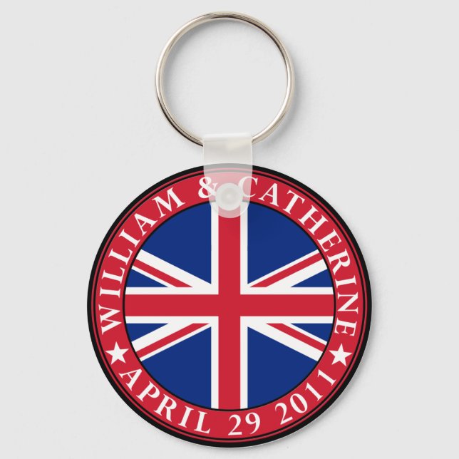 Royal Wedding Keychain (Front)