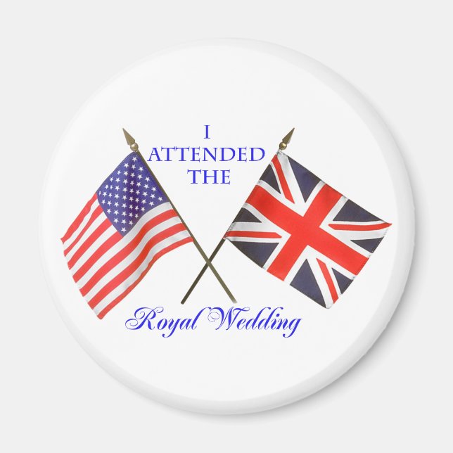 Royal Wedding Magnet (Front)