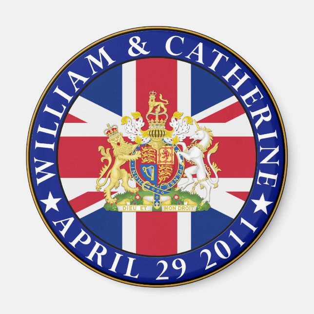 Royal Wedding Magnet (Front)