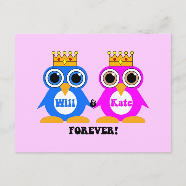 royal wedding postcard (Front)