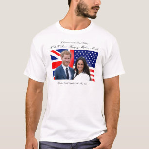 Royal Wedding Prince Harry and Meghan Markle T-Shirt