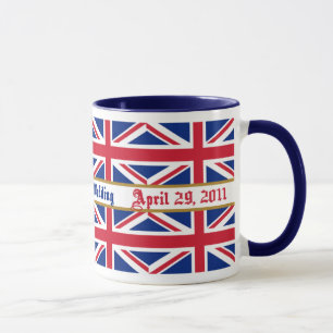 Royal Wedding Souvenir Union Jack Mug