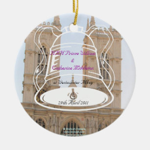 Royal Wedding Souvenirs Ceramic Ornament