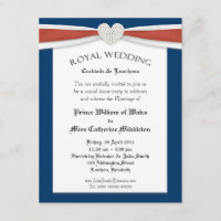 Royal Wedding Watch House Party Invitations