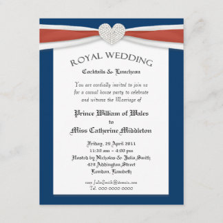 Royal Wedding Watch House Party Invitations