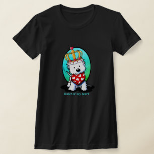 Royal Westie Dog KiniArt T-Shirt