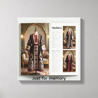Royal Xhubleta Collection - Luxury Marble & Gold Canvas Print