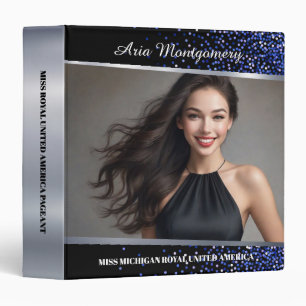 Royale Glitz Custom Notebook Binder for Pageants