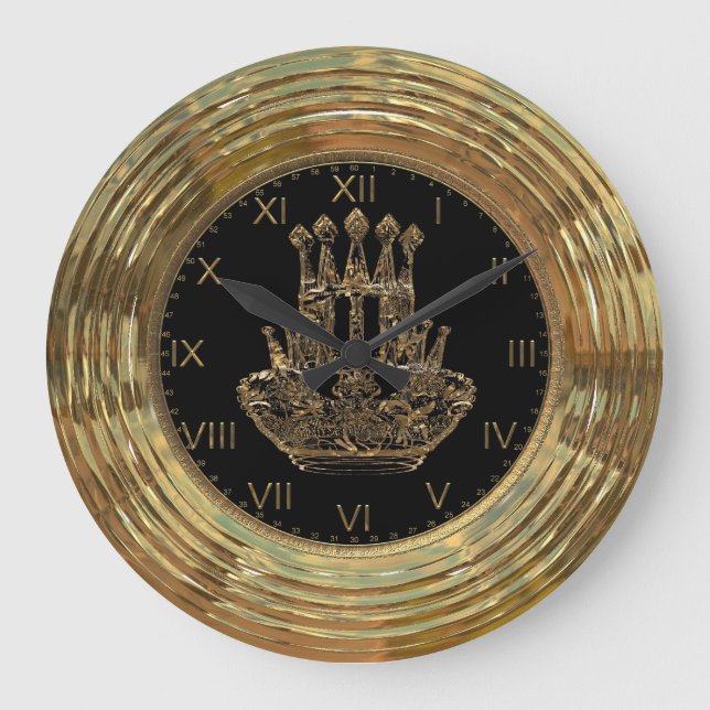 Royalee Seymour  Time Piece Large Clock (Front)