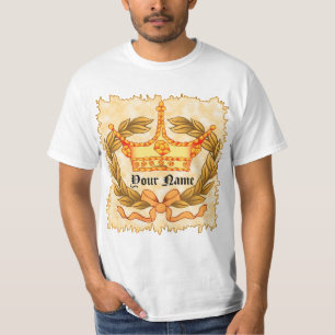 Royalty King Crown Dad   T-Shirt
