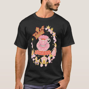 Royalty Pun English Tea Party Tea T-Shirt