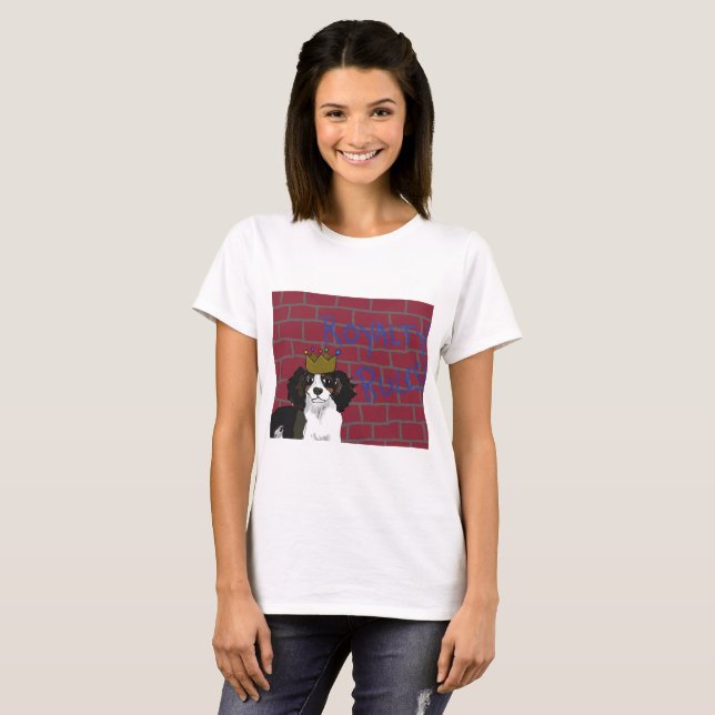 Royalty Rules - King Cavalier Basic T-Shirt (Front Full)