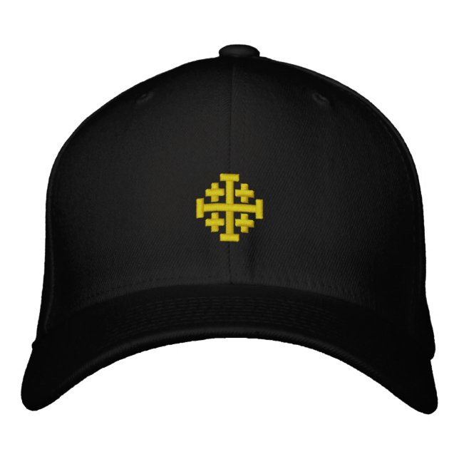 Royaume de Jérusalem Casquette brodé (Devant)