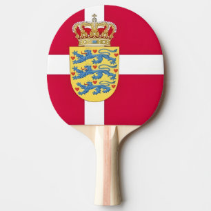 Royaume du Danemark Raquette de Ping Pong !