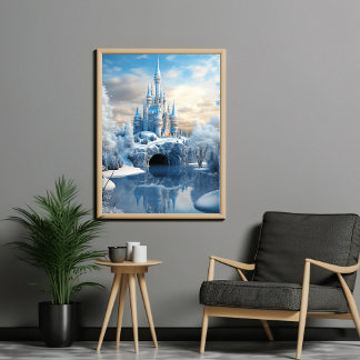 Royaume Frosty : affiche du château de Grand Ice