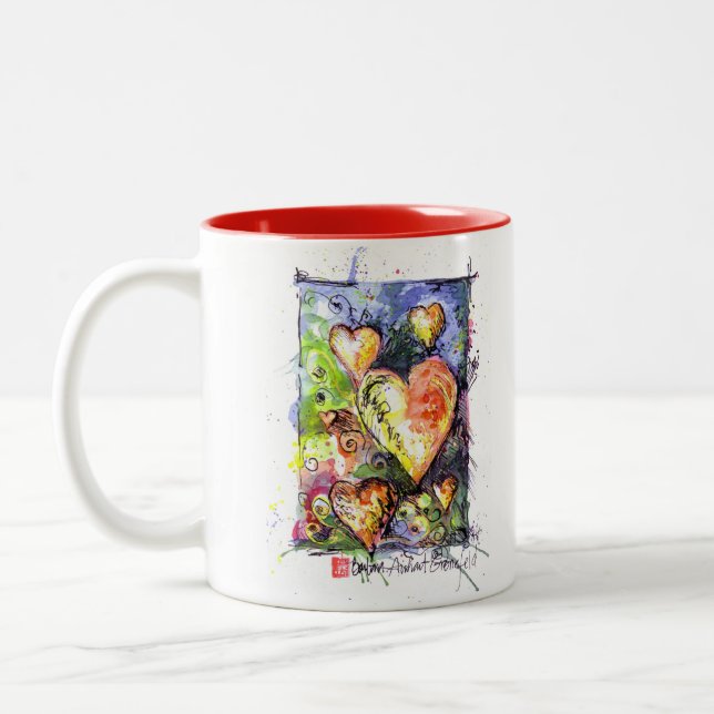 "Royaume tasse de coeur" (Gauche)