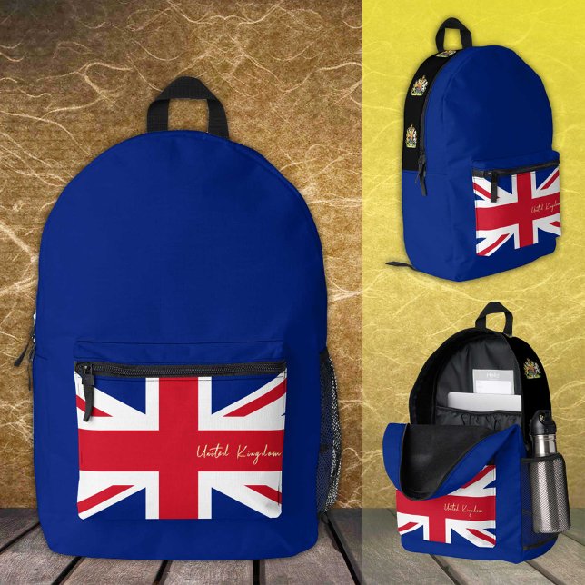 Royaume-Uni, sac à dos, drapeau britannique / patr (Créateur téléchargé)