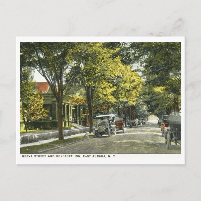 Roycroft Inn, East Aurora, NY Vintage Postcard (Front)