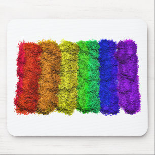 ROYGBIV Shimmering Rainbow Mouse Pad