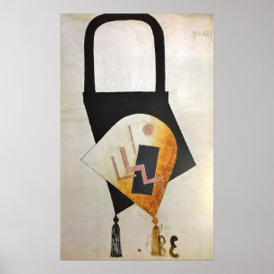 Rozanova - Design Of Women's Bag 1917 Poster